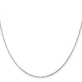 Sophia Jewelers Sterling Silver 925 Diamond-Cut Box Chain Necklace 16